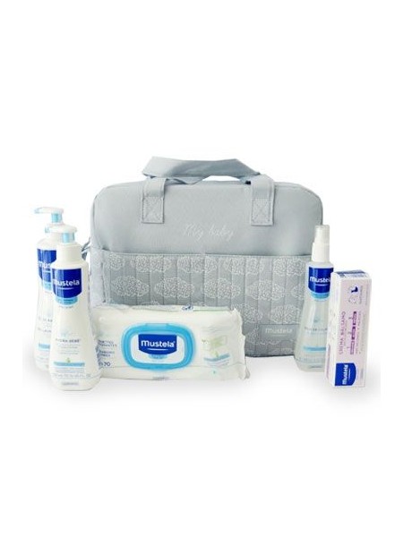 Mustela Bolsa Paseo Gris