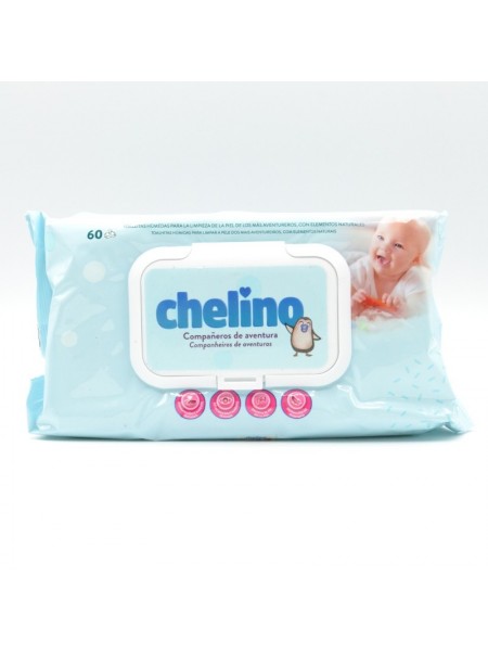 Toallitas Chelino Dermo Sensitive ( 12 paquetes x 20 Uds) 240 Uds