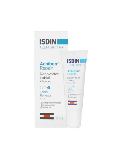 Isdin Acniben Rx Balsamo Labial Reparador 10 Ml - Farmacia Las Vistas