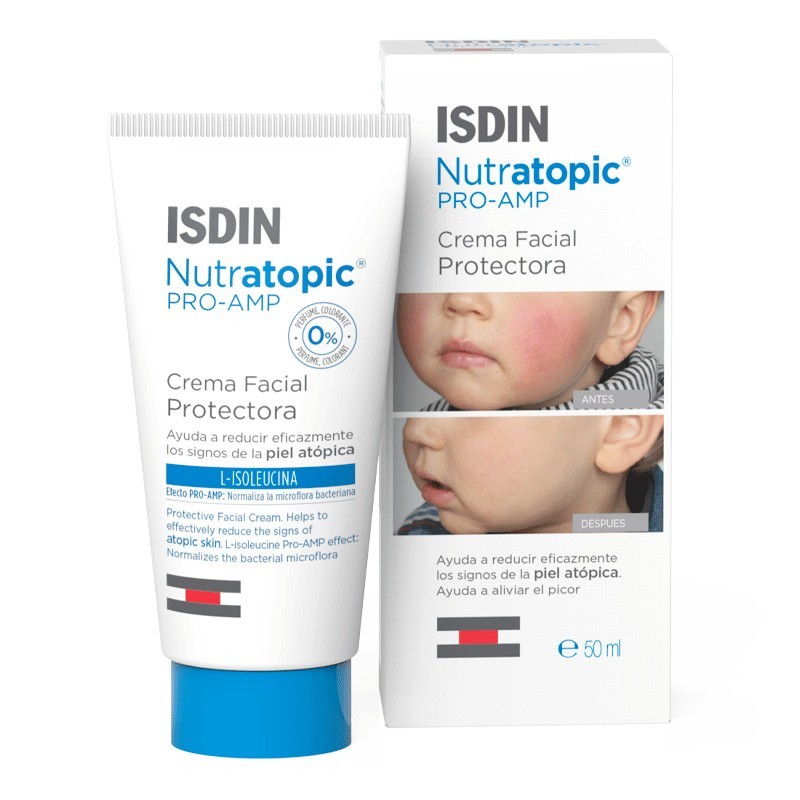 Isdin Nutratopic Pro-AMP crema facial piel atópica
