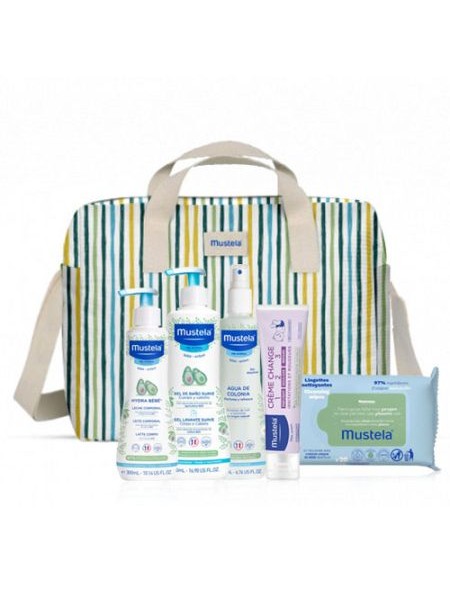 Mustela Bolso mis primeros Productos Azul