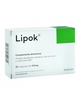 Lipok 30 cápsulas