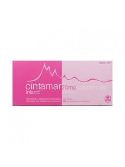 CINFAMAR INFANTIL 25 MG 10...