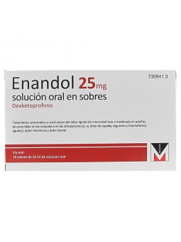 ENANDOL 25 MG 10 SOBRES...