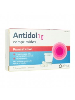 ANTIDOL 1 G 10 COMPRIMIDOS