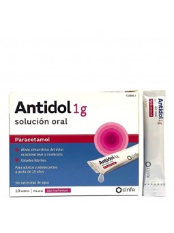 ANTIDOL 1 G 10 SOBRES...