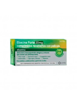 EBACINA FORTE 20 MG 10...