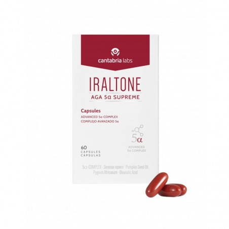 Iraltone AGA Supreme 5Alfa Supreme 60 Cápsulas