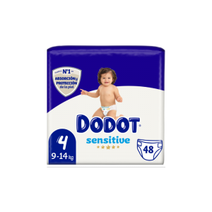 Pañal Dodot Sensitive T-4...