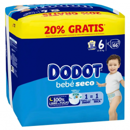 Dodot Bebé Seco Jumbo Talla...