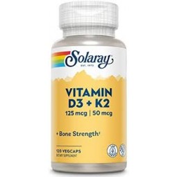 Solaray Vitamina D3 + K2...
