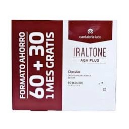 Iraltone AGA Plus 90 cápsulas