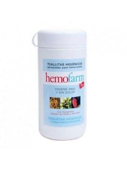 Hemofarm toallitas 60 uds