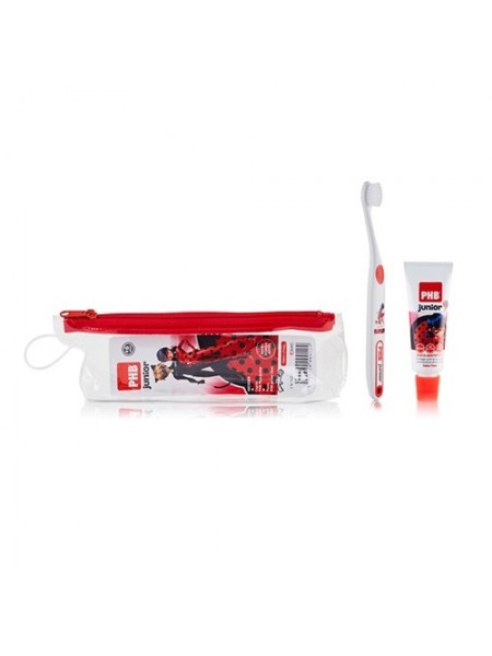 PHB Junior cepillo + pasta de dientes kit viaje