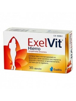 Exelvit Hierro 30 cápsulas