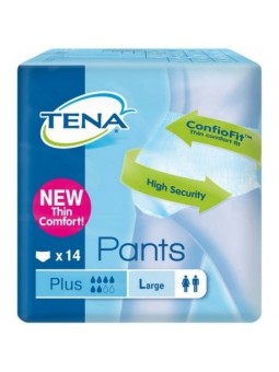 Tena Pants Plus talla L 14 uds