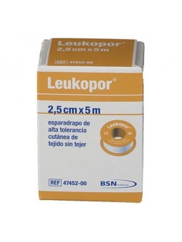 Leukopor esparadrapo papel...