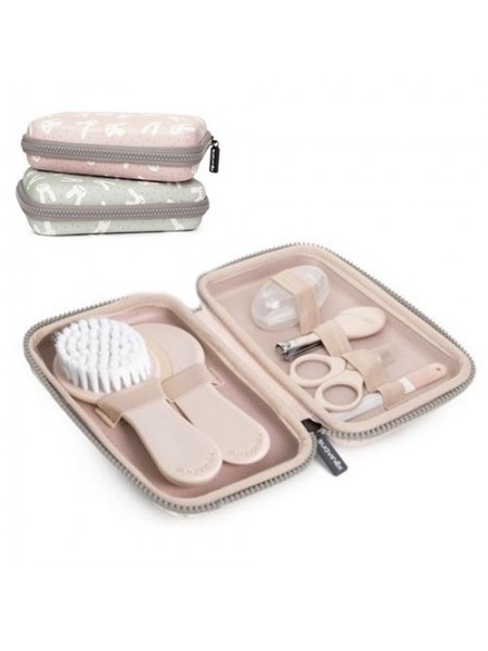 Suavinex set de manicura bebé Hygge Baby rosa (+0 M)